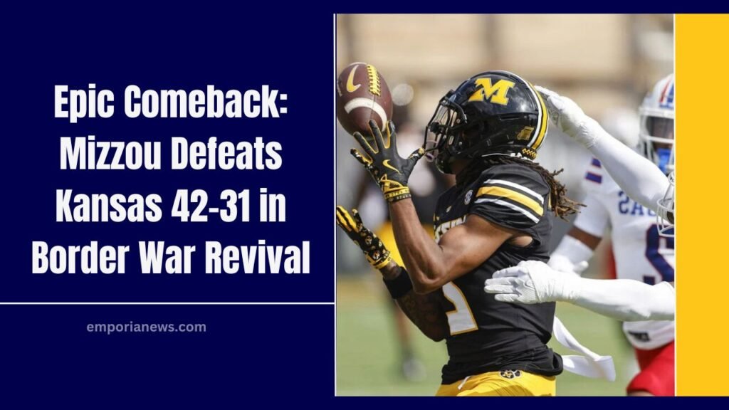 Epic Comeback: Mizzou Defeats Kansas 42-31 in Border War Revival