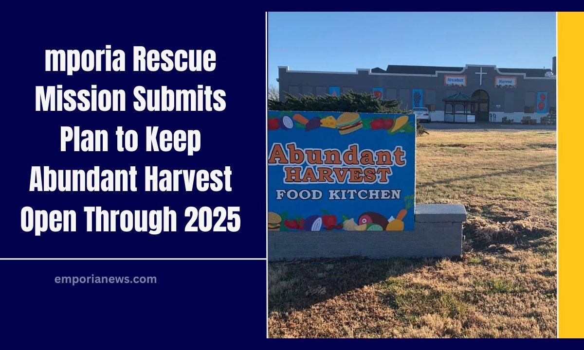 Emporia Rescue Mission To Submit Financial Plan As City And United Way Save Abundant Harvest Through 2025