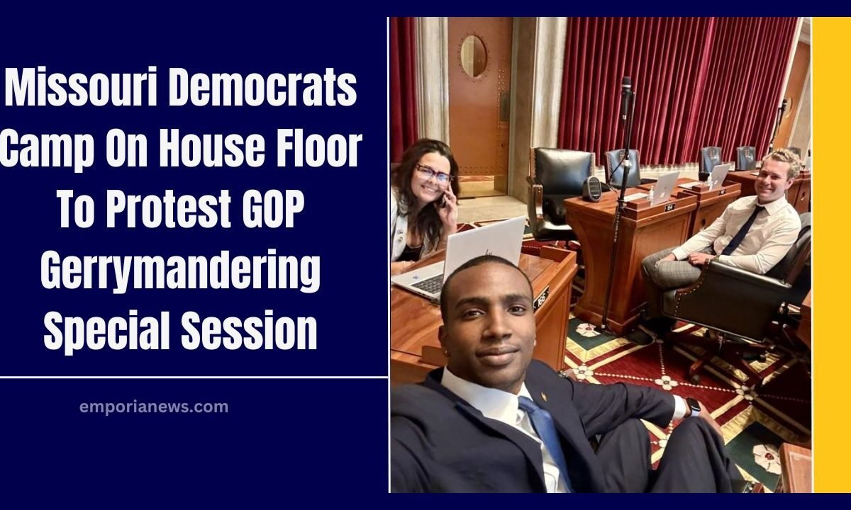 Missouri Democrats Camp On House Floor To Protest GOP Gerrymandering Special Session