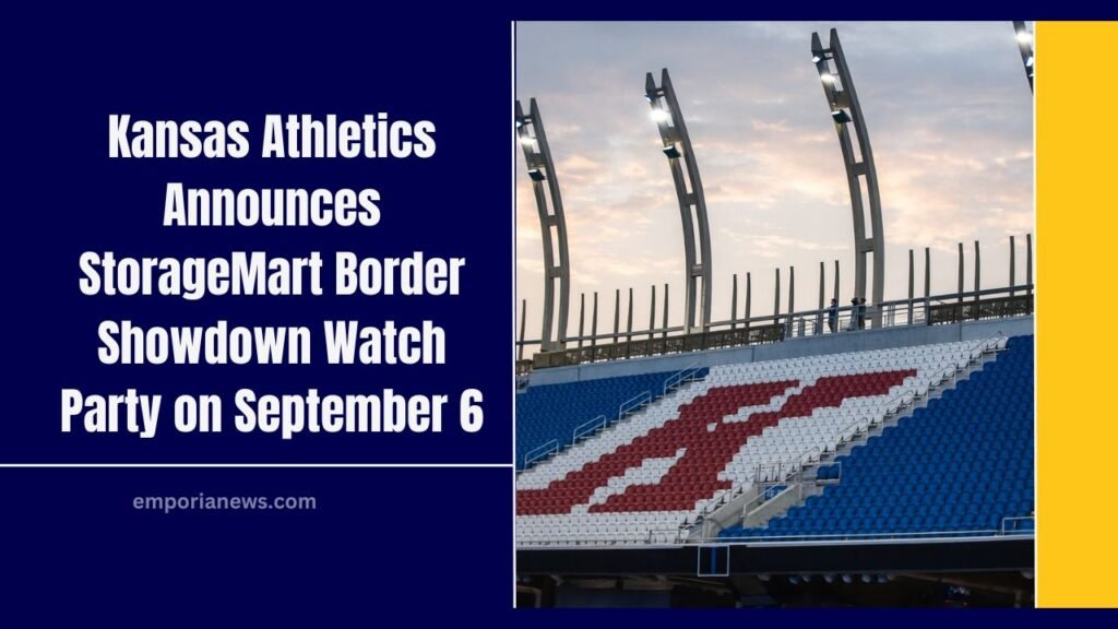 Kansas Athletics Announces StorageMart Border Showdown Watch Party on September 6