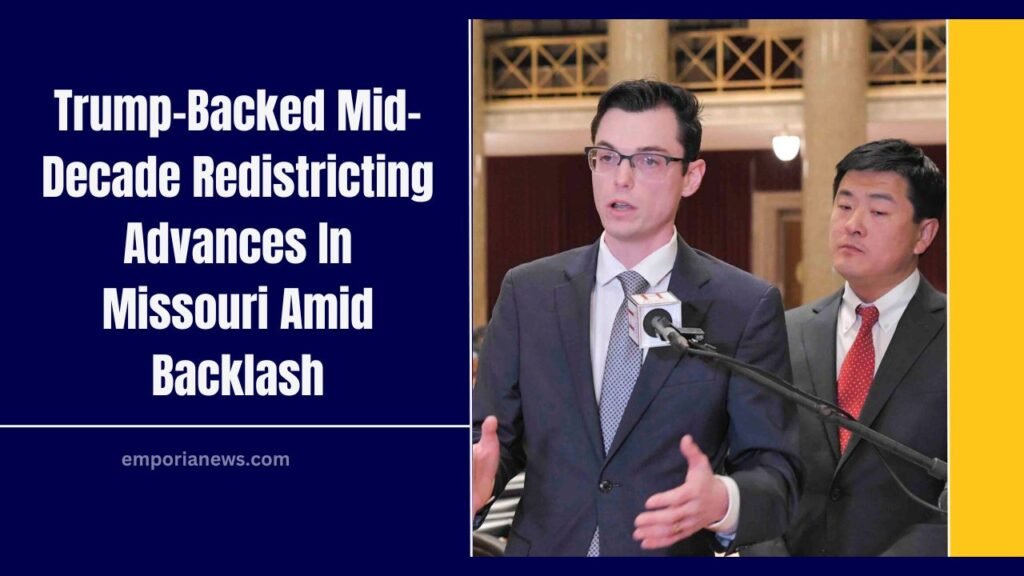 Trump-Backed Mid-Decade Redistricting Advances In Missouri Amid Backlash