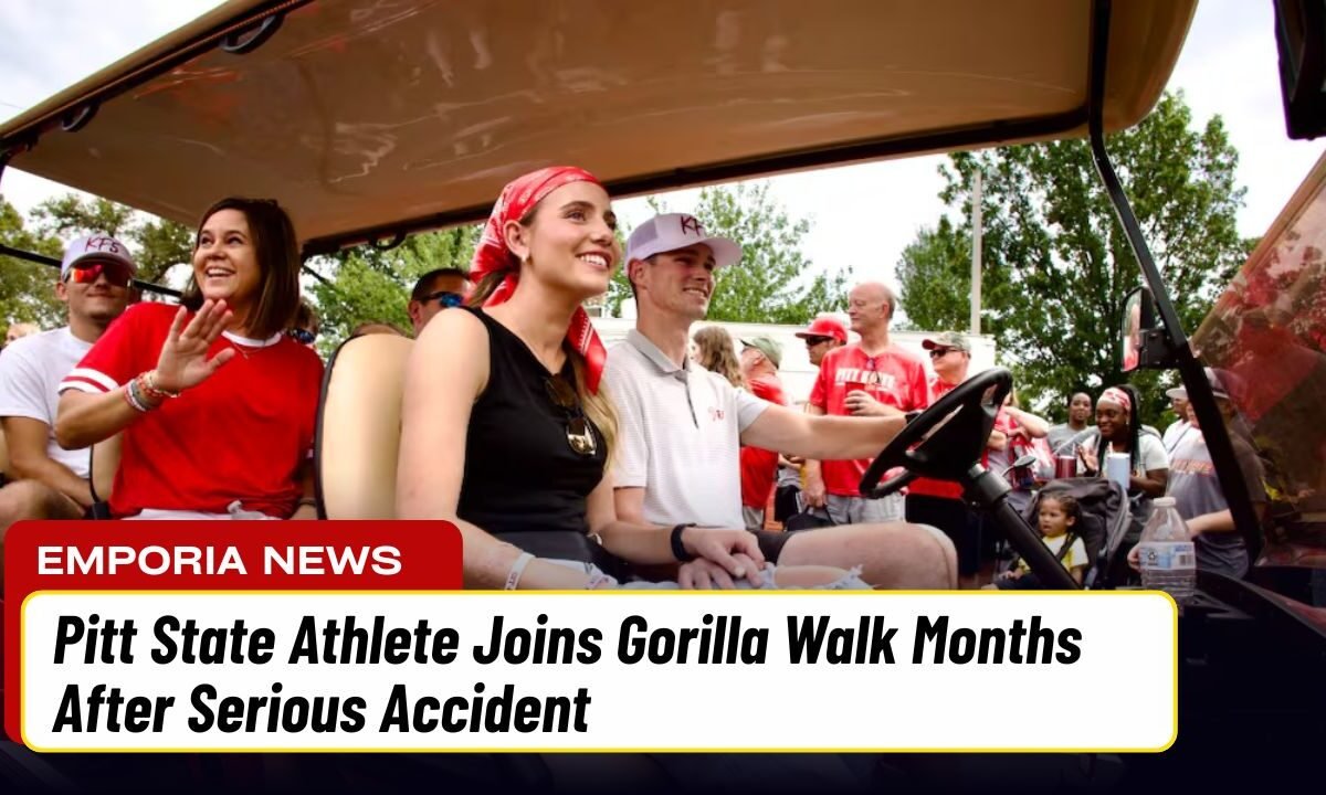 Pitt State Athlete Joins Gorilla Walk Months After Serious Accident