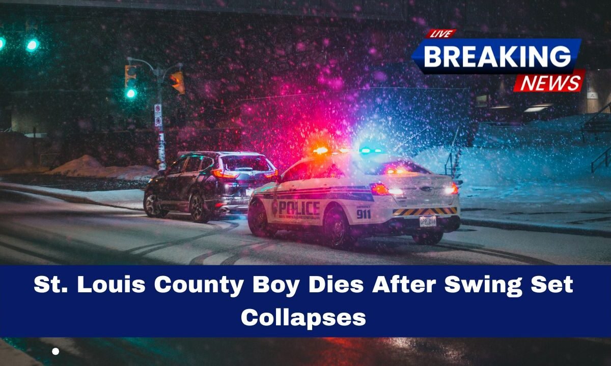 St. Louis County Boy Dies After Swing Set Collapses