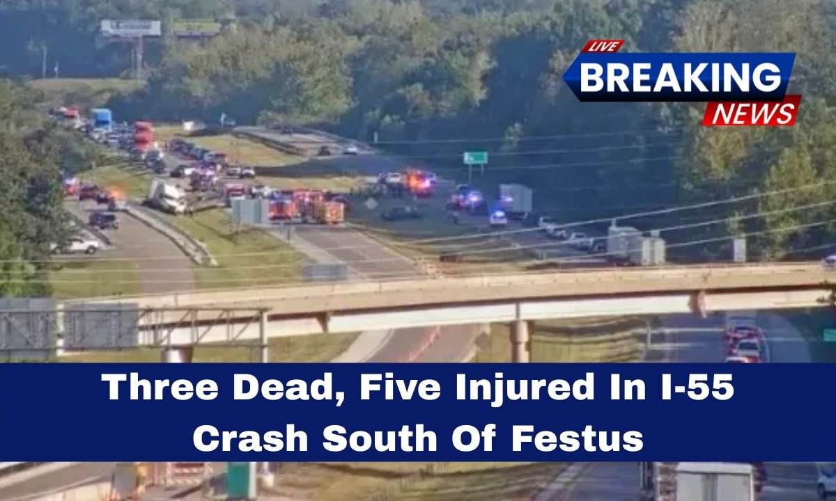 Three Dead, Five Injured In I-55 Crash South Of Festus