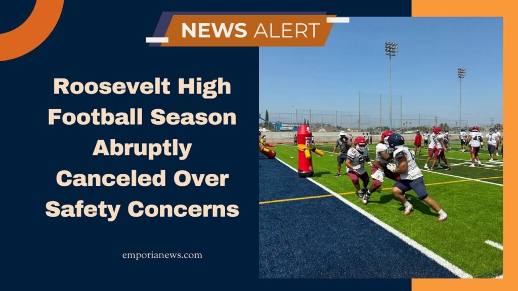 Roosevelt High Football Season Abruptly Canceled Over Safety Concerns