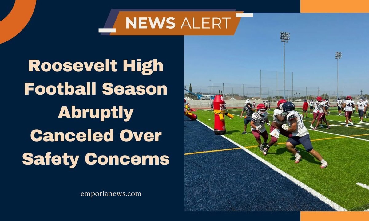 Roosevelt High Football Season Abruptly Canceled Over Safety Concerns