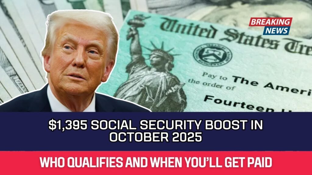 $1,395 Social Security Boost In October 2025