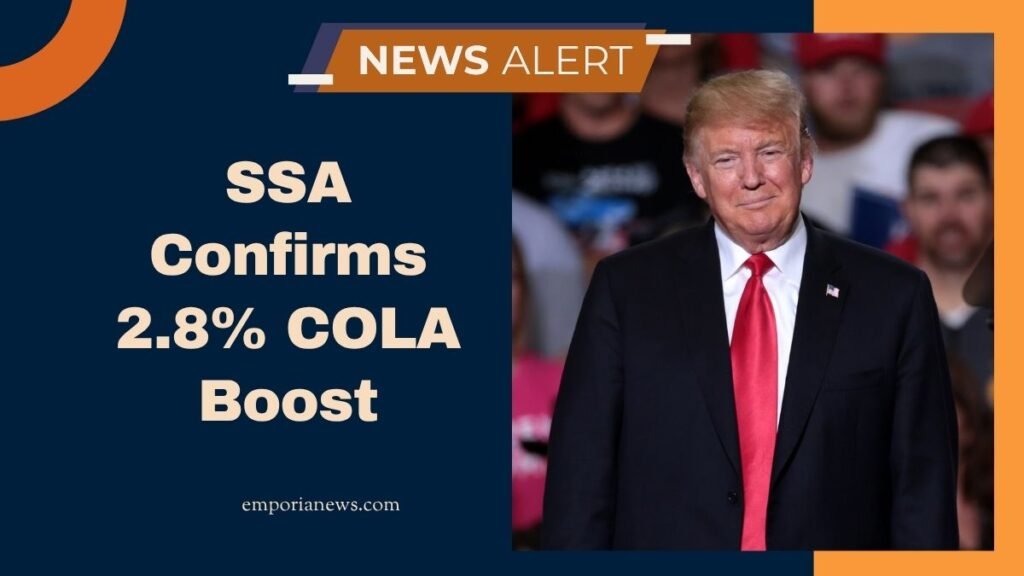 SSA Confirms 2.8% COLA Boost- Here’s How Much SSI Payments Will Rise in 2026