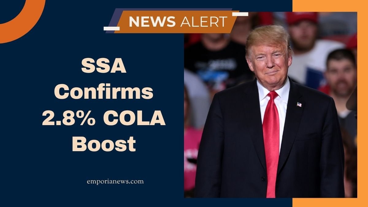 SSA Confirms 2.8% COLA Boost- Here’s How Much SSI Payments Will Rise in 2026