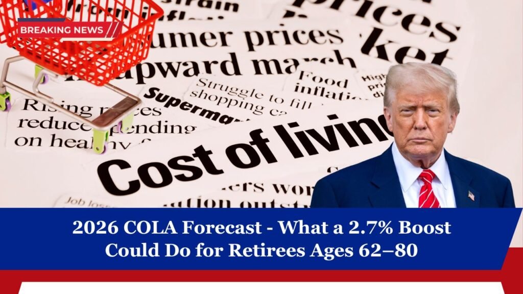 2026 COLA Forecast - What a 2.7% Boost Could Do for Retirees Ages 62–80