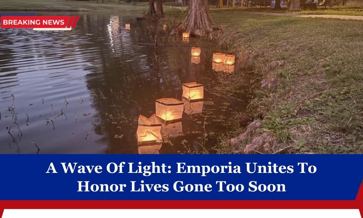 A Wave Of Light: Emporia Unites To Honor Lives Gone Too Soon