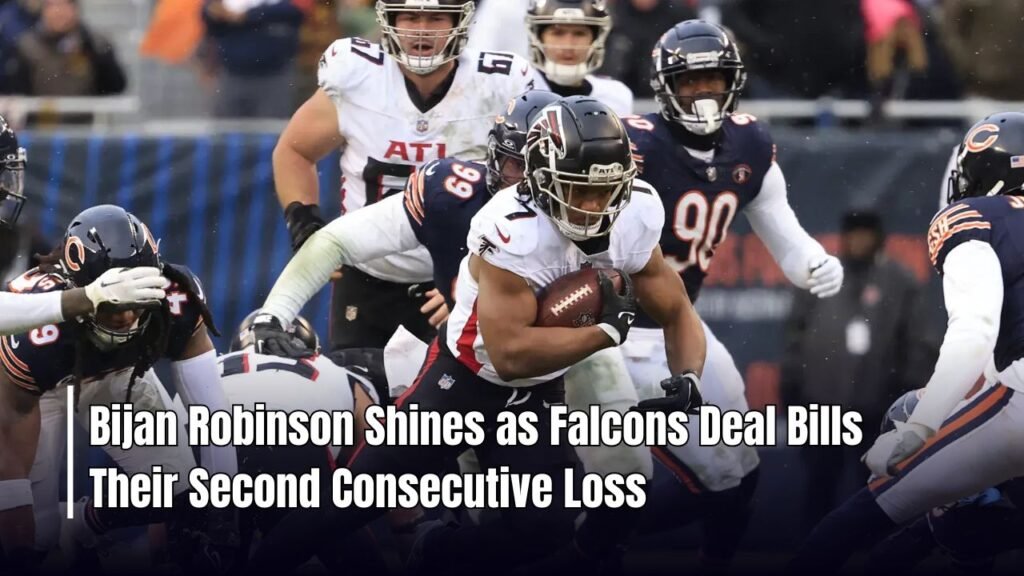 Bijan Robinson Shines as Falcons Deal Bills Their Second Consecutive Loss
