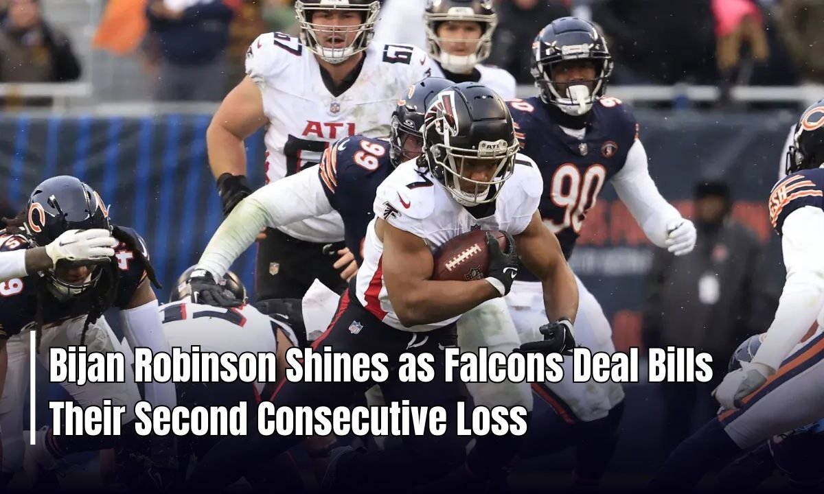 Bijan Robinson Shines as Falcons Deal Bills Their Second Consecutive Loss