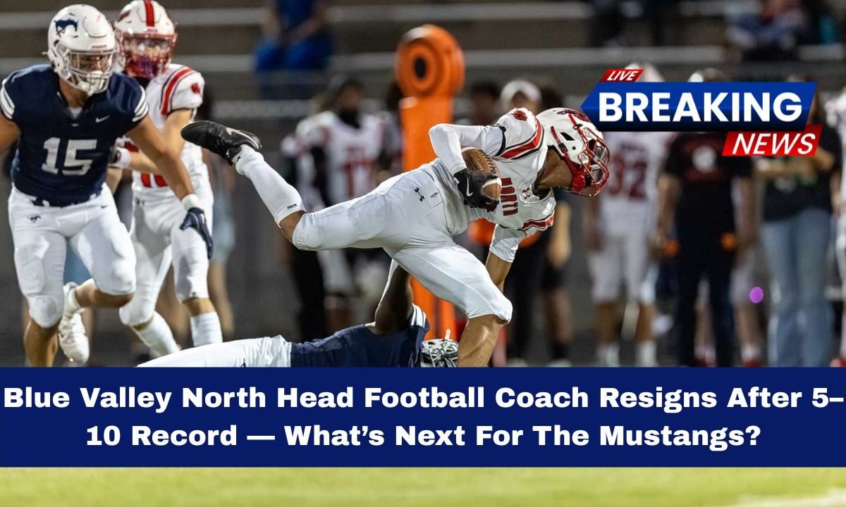 Blue Valley North Head Football Coach Resigns After 5–10 Record — What’s Next For The Mustangs?