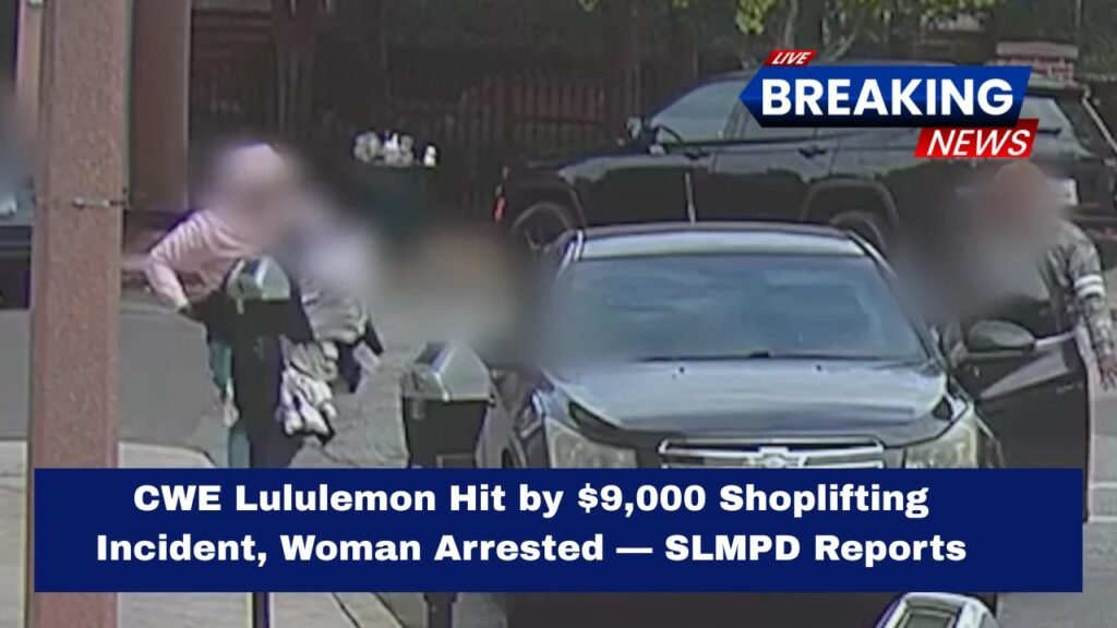 CWE Lululemon Hit by $9,000 Shoplifting Incident, Woman Arrested — SLMPD Reports