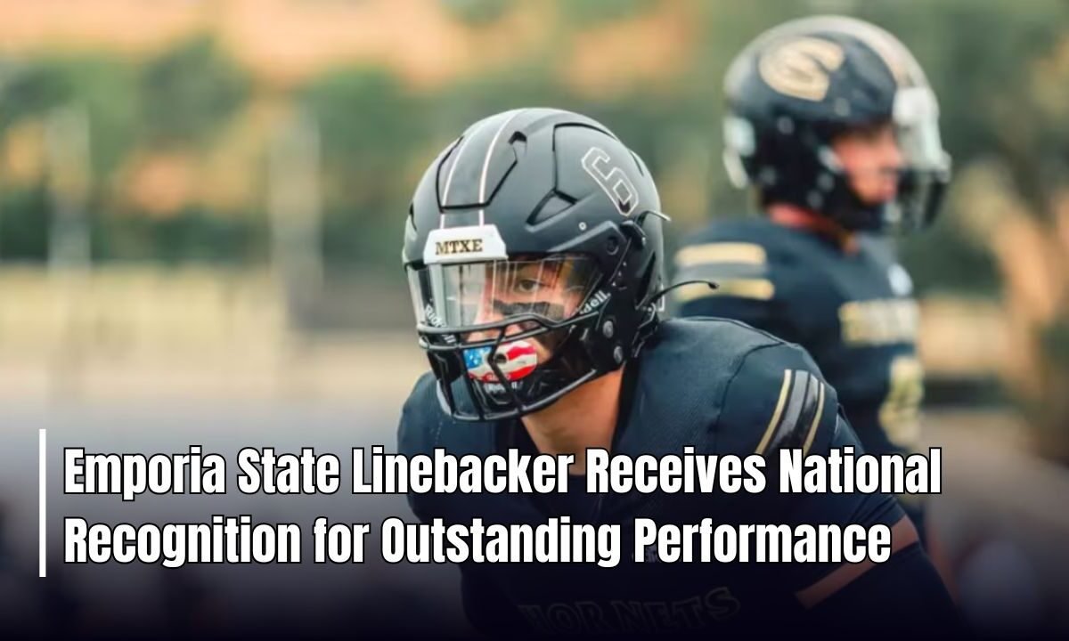 Emporia State Linebacker Receives National Recognition for Outstanding Performance