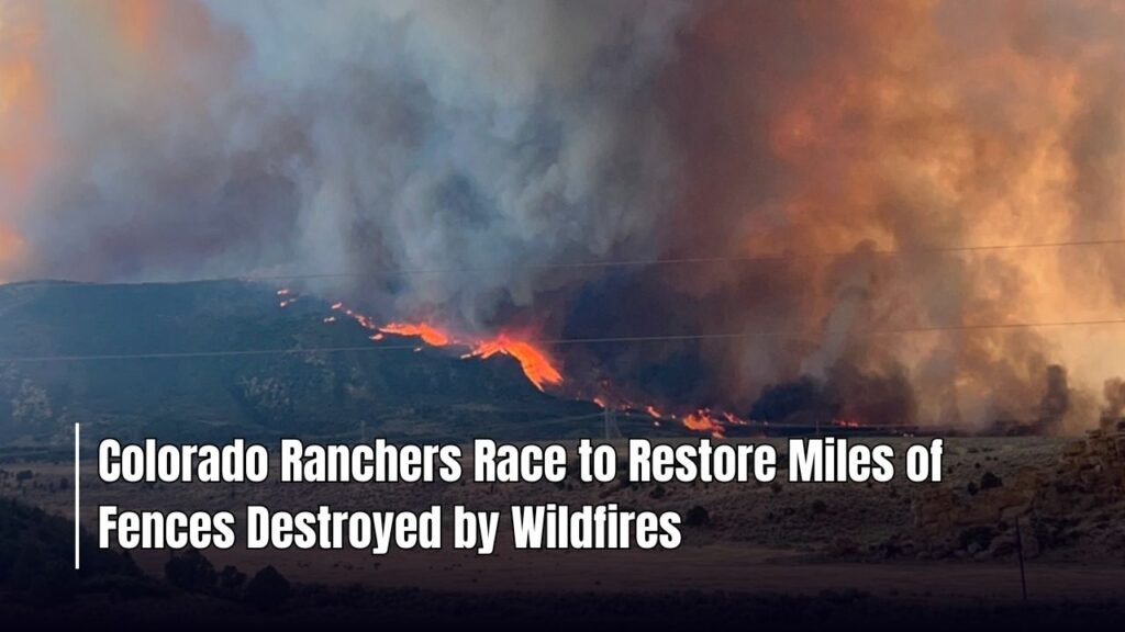 Colorado Ranchers Race to Restore Miles of Fences Destroyed by Wildfires