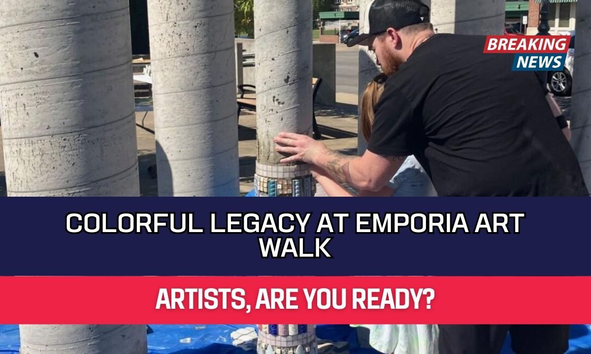 Colorful Legacy at Emporia Art Walk