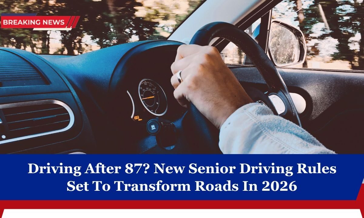 Driving After 87? New Senior Driving Rules Set To Transform Roads In 2026