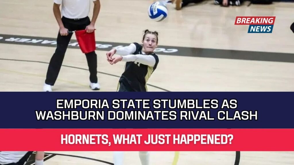 Emporia State Stumbles as Washburn Dominates Rival Clash