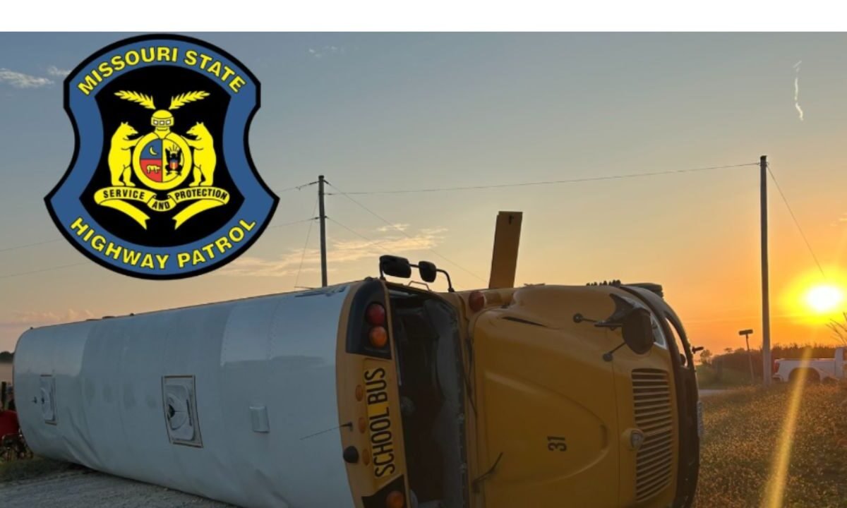 Five Students And One Adult Injured In Audrain County School Bus Crash