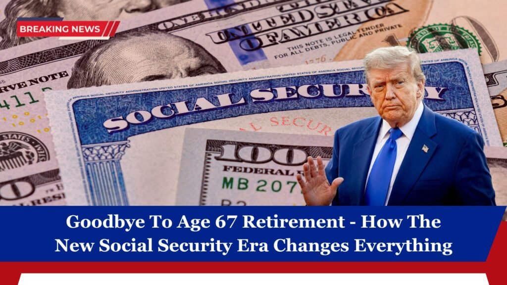 Goodbye To Age 67 Retirement - How The New Social Security Era Changes Everything