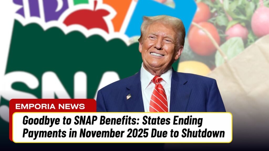 Goodbye to SNAP Benefits: States Ending Payments in November 2025 Due to Shutdown
