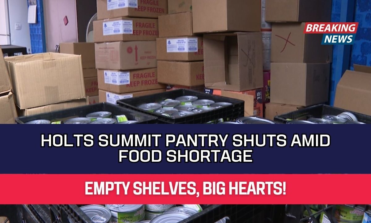 Holts Summit Pantry Shuts Amid Food Shortage