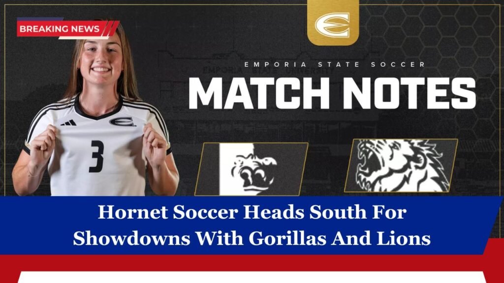 Hornet Soccer Heads South For Showdowns With Gorillas And Lions