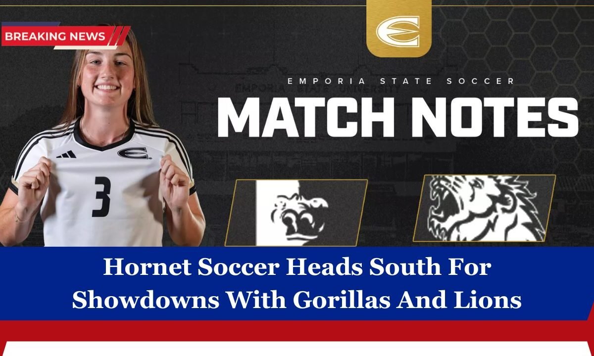 Hornet Soccer Heads South For Showdowns With Gorillas And Lions