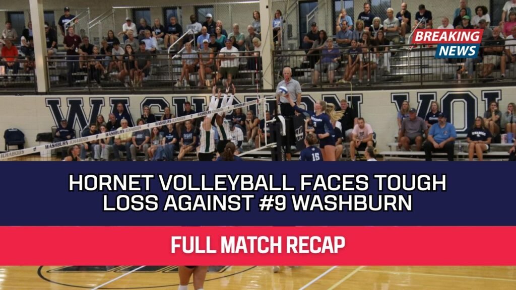 Hornet Volleyball Faces Tough Loss Against #9 Washburn