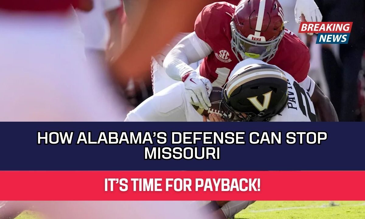 How Alabama’s Defense Can Stop Missouri