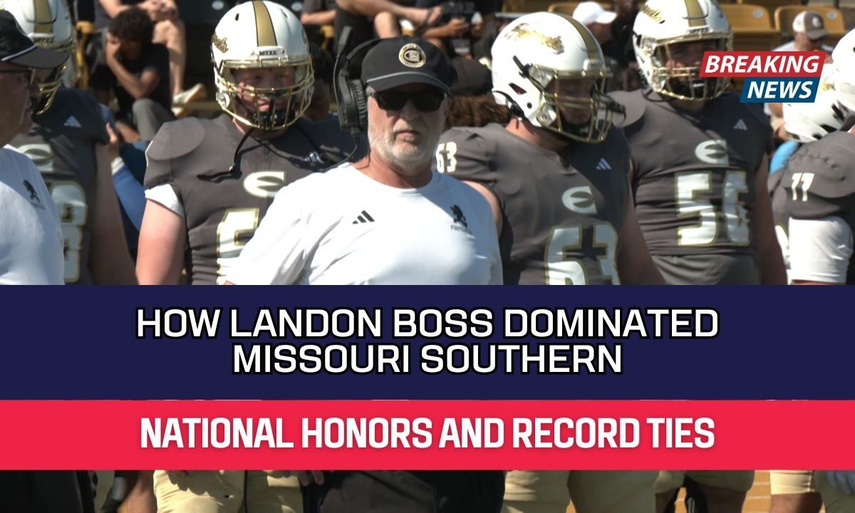 How Landon Boss Dominated Missouri Southern
