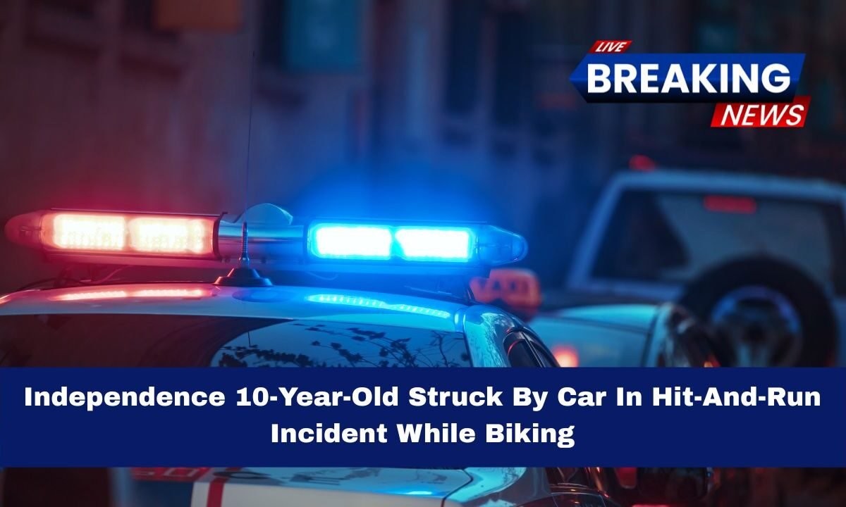 Independence 10-Year-Old Struck By Car In Hit-And-Run Incident While Biking