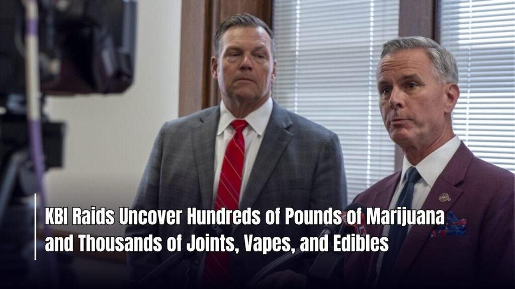 KBI Raids Uncover Hundreds of Pounds of Marijuana and Thousands of Joints, Vapes, and Edibles