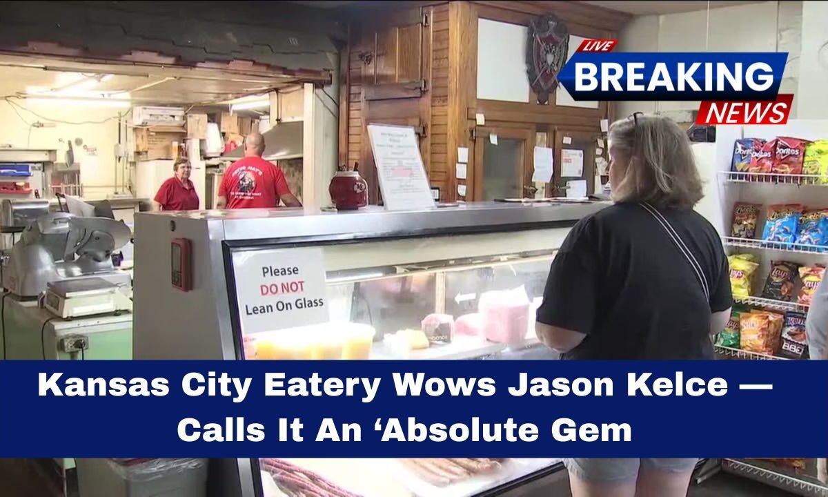Kansas City Eatery Wows Jason Kelce — Calls It An ‘Absolute Gem