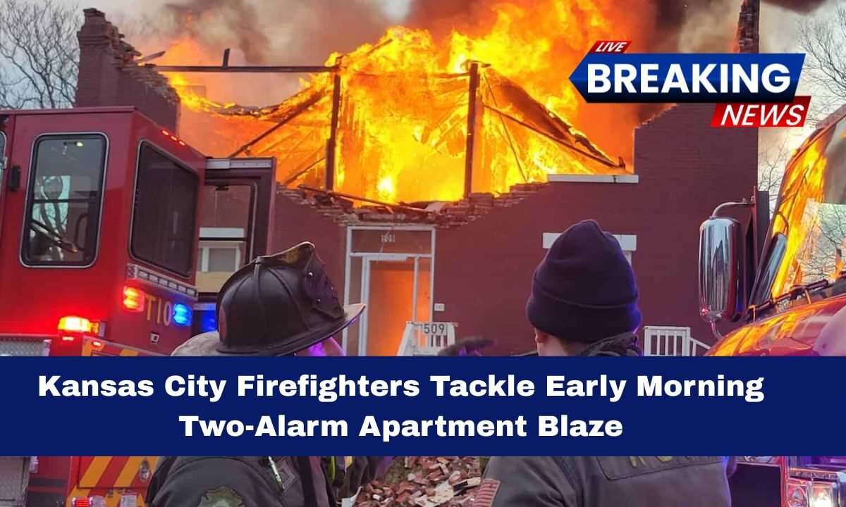 Kansas City Firefighters Tackle Early Morning Two-Alarm Apartment Blaze