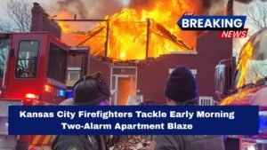 Kansas City Firefighters Tackle Early Morning Two-Alarm Apartment Blaze