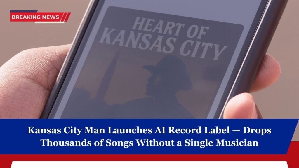 Kansas City Man Launches AI Record Label — Drops Thousands of Songs Without a Single Musician