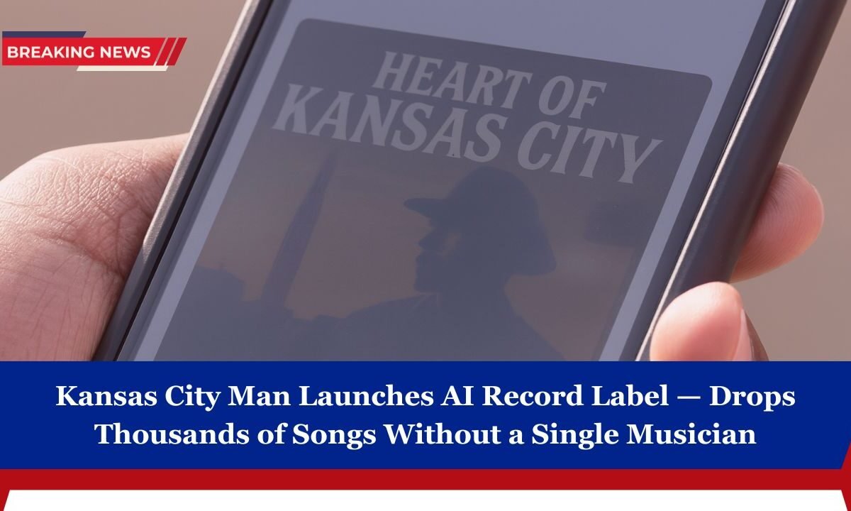 Kansas City Man Launches AI Record Label — Drops Thousands of Songs Without a Single Musician