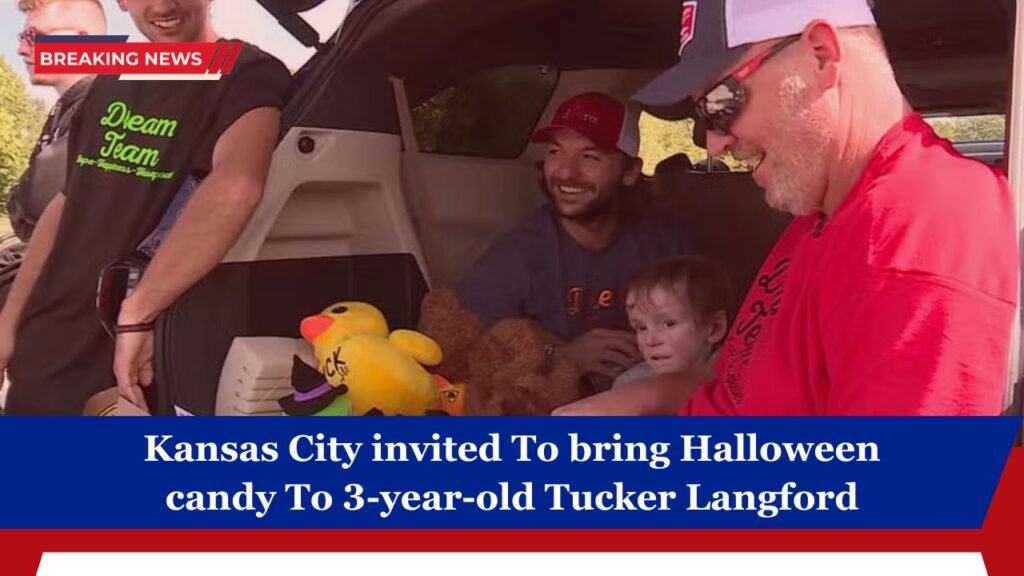 Kansas City invited To bring Halloween candy To 3-year-old Tucker Langford