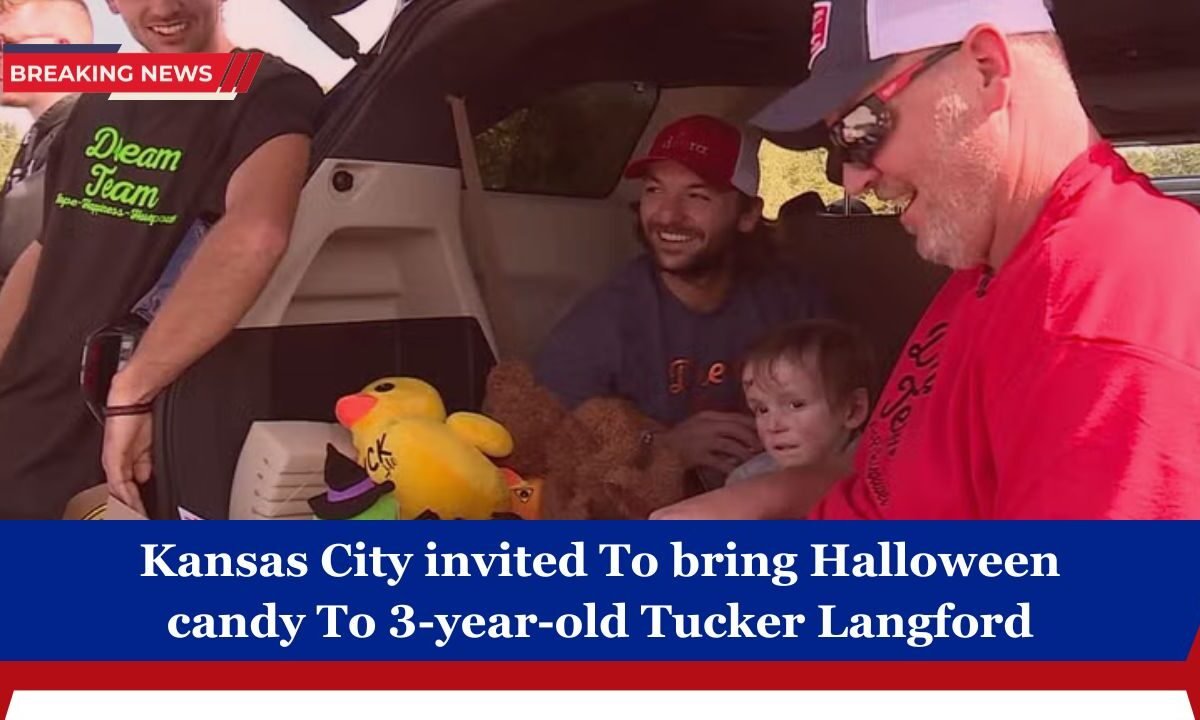 Kansas City invited To bring Halloween candy To 3-year-old Tucker Langford