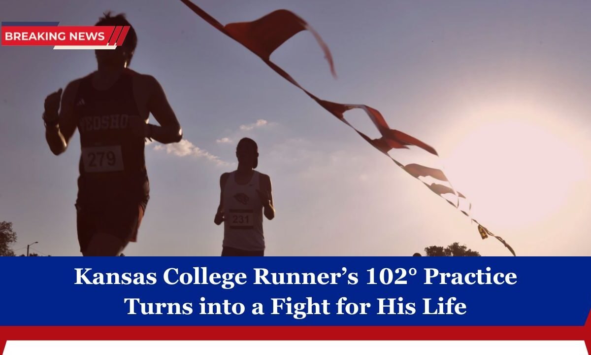 Kansas College Runner’s 102° Practice Turns into a Fight for His Life