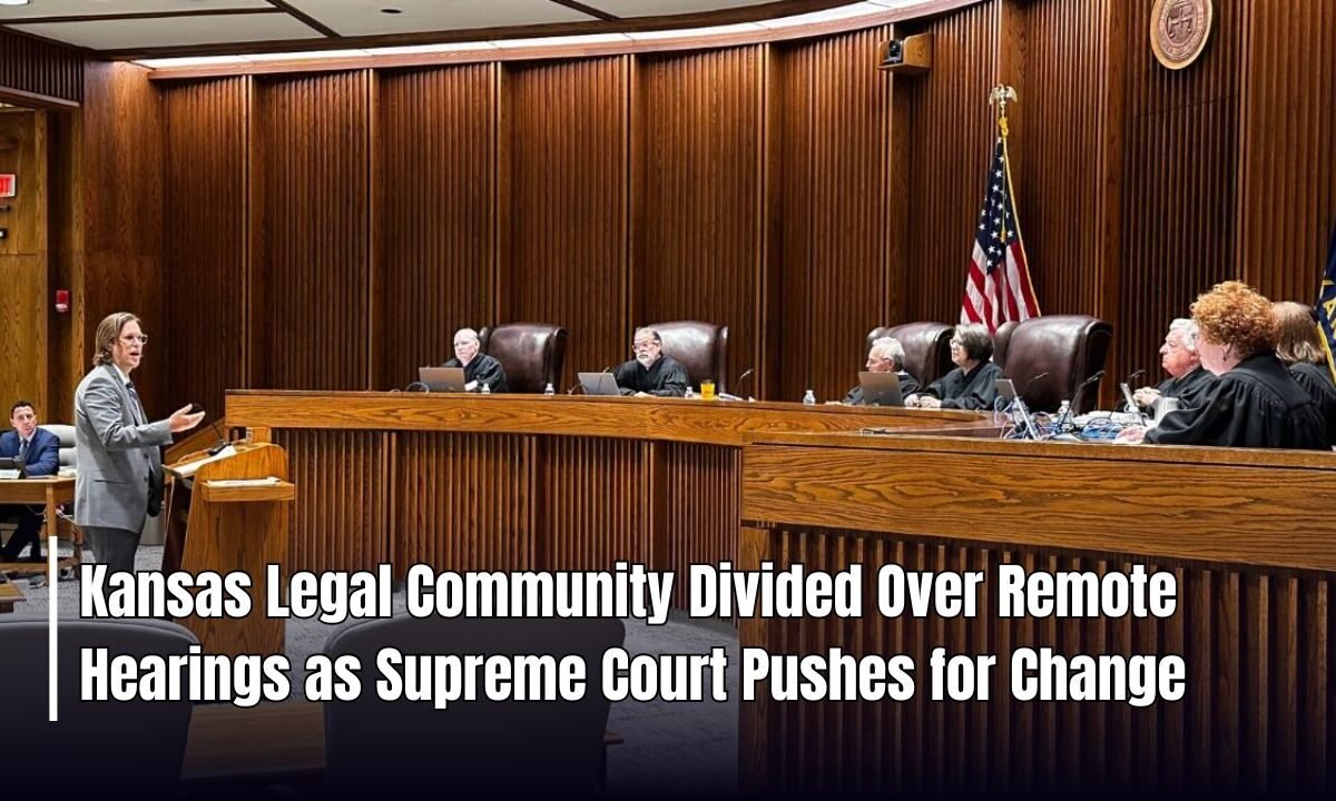 Kansas Legal Community Divided Over Remote Hearings as Supreme Court Pushes for Change