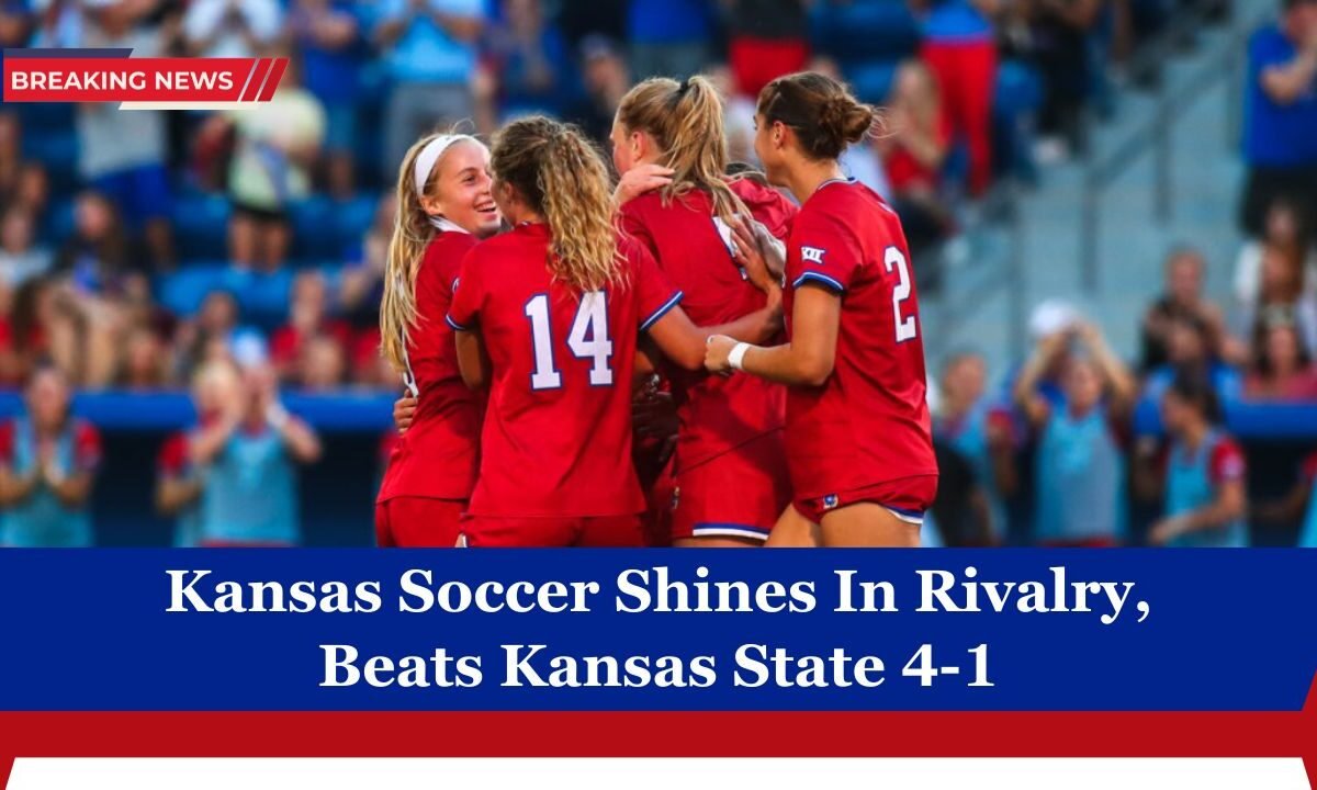 Kansas Soccer Shines In Rivalry, Beats Kansas State 4-1