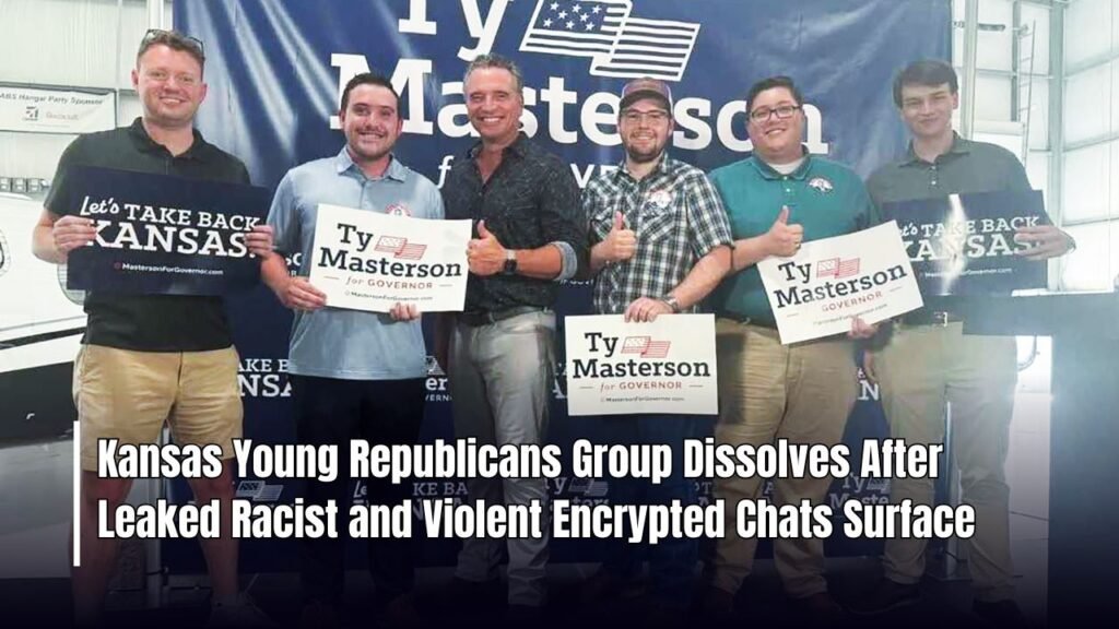 Kansas Young Republicans Group Dissolves After Leaked Racist and Violent Encrypted Chats Surface