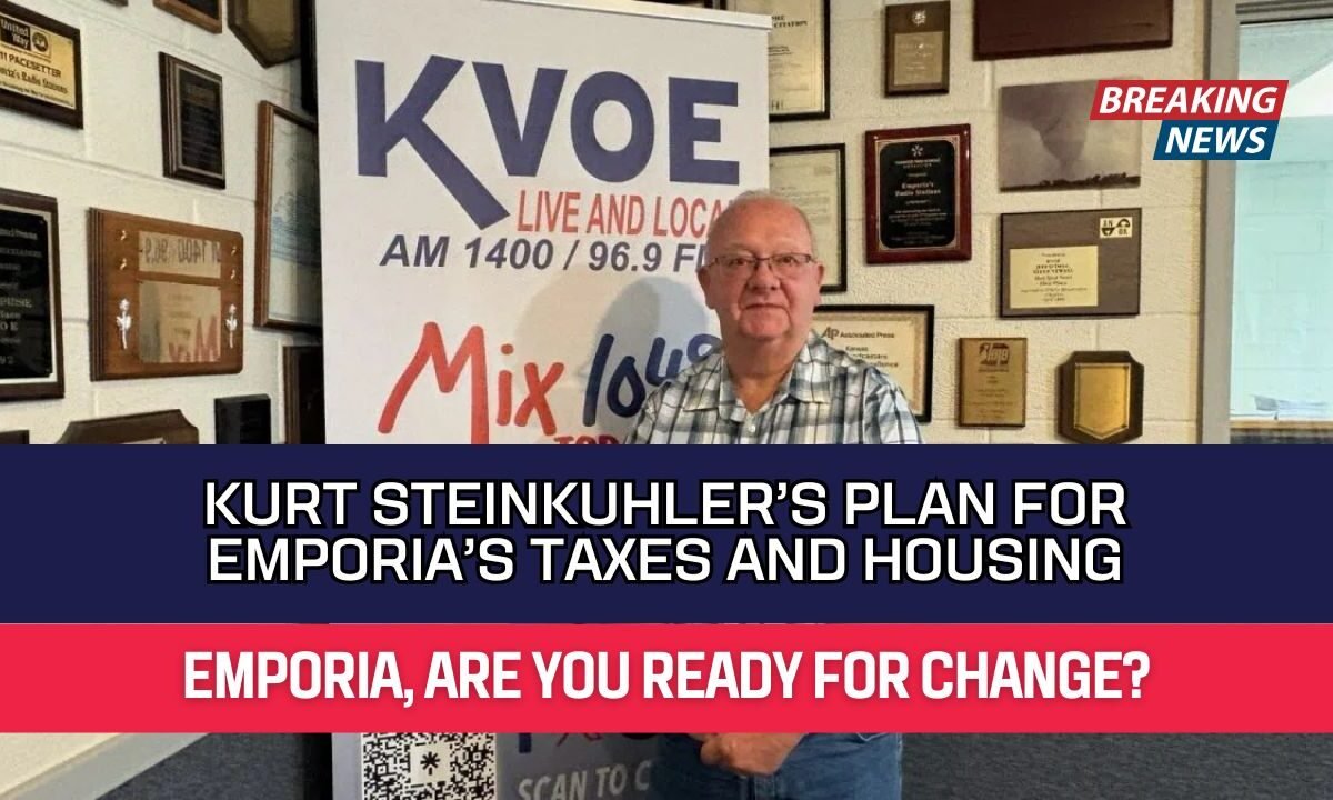 Kurt Steinkuhler’s Plan for Emporia’s Taxes and Housing