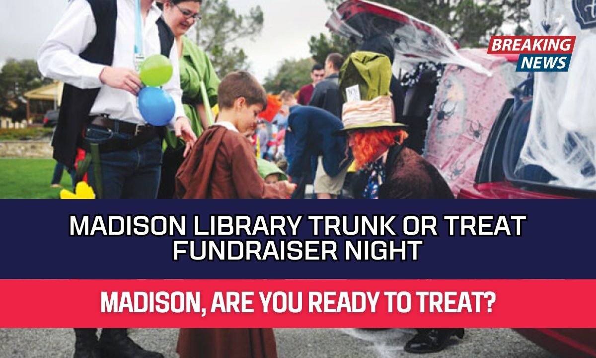 Madison Library Trunk or Treat Fundraiser Night