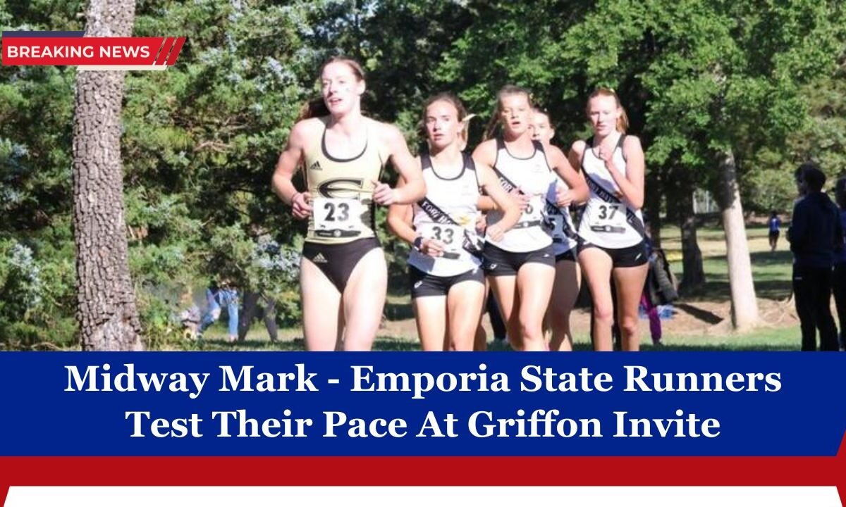 Midway Mark - Emporia State Runners Test Their Pace At Griffon Invite