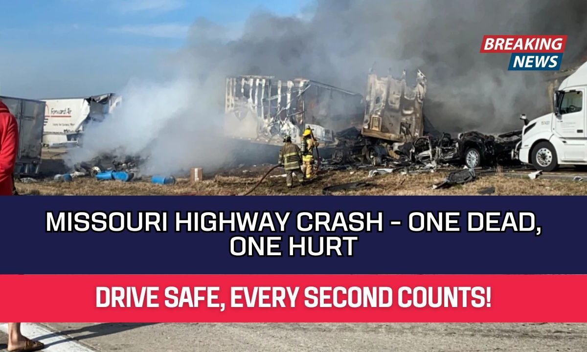 Missouri Highway Crash - One Dead, One Hurt